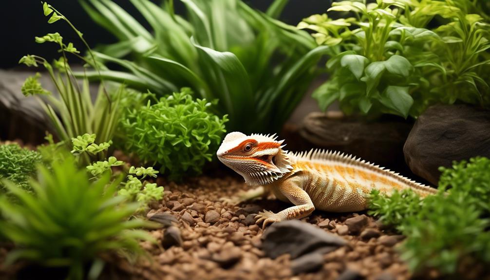 bearded dragon habitat ground cover