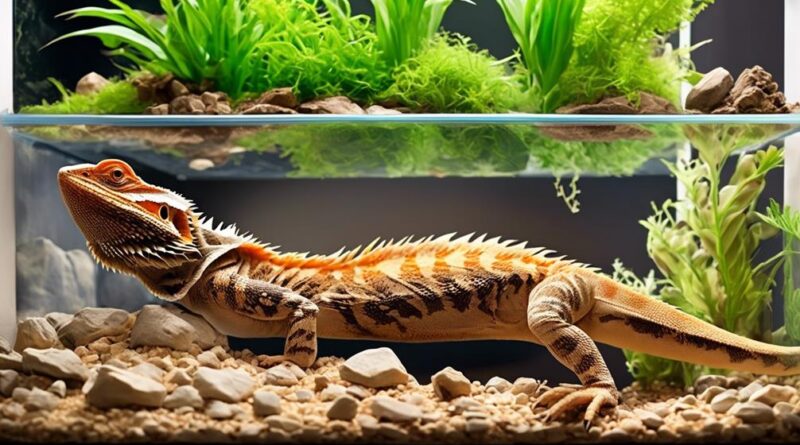 bearded dragon habitat requirements