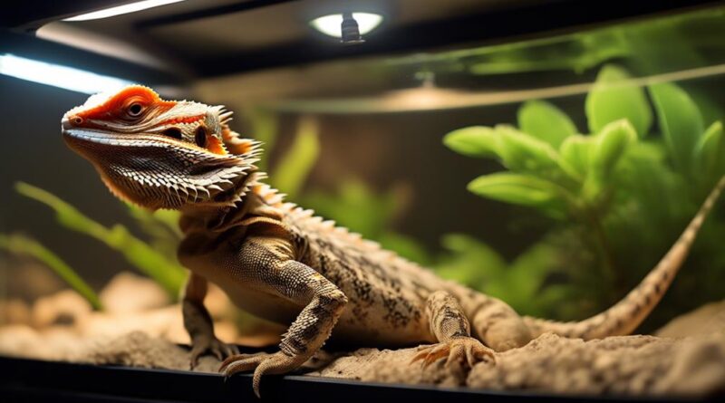 bearded dragon uvb lighting