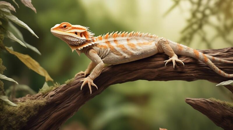 bearded dragons enjoy climbing