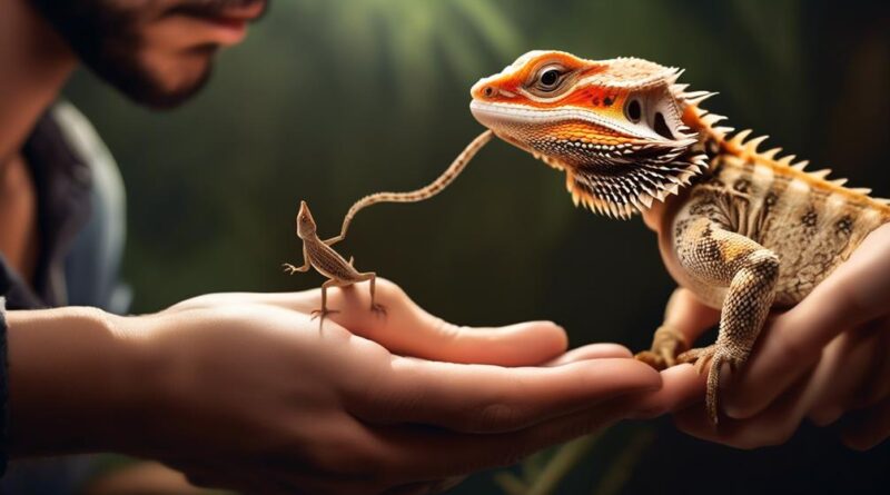 bonding and interacting with your bearded dragon