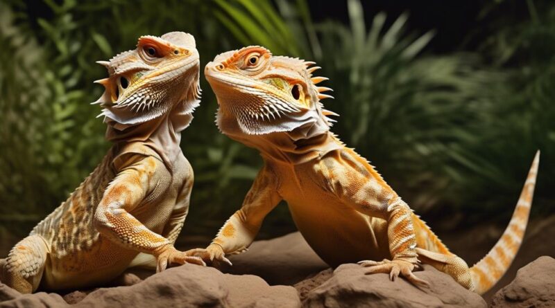 breeding behavior in bearded dragons