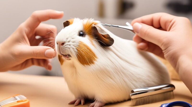 diy guinea pig grooming guide