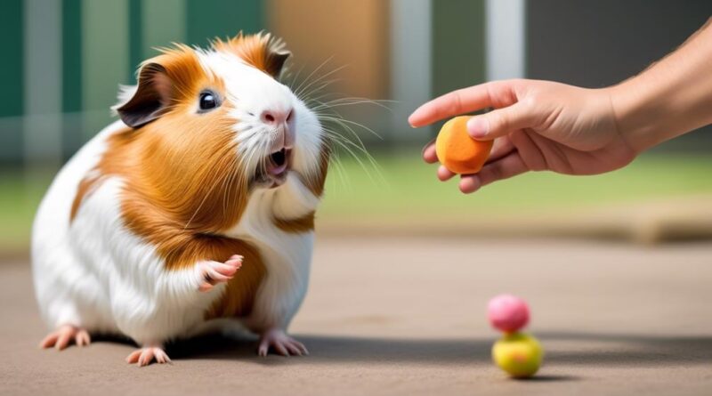 effective methods for guinea pig training