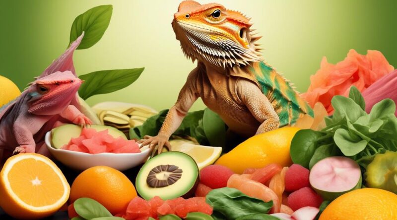 foods to avoid for bearded dragons