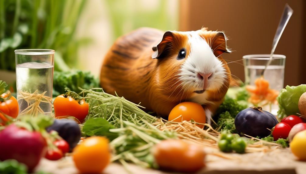 guinea pig diet tracking