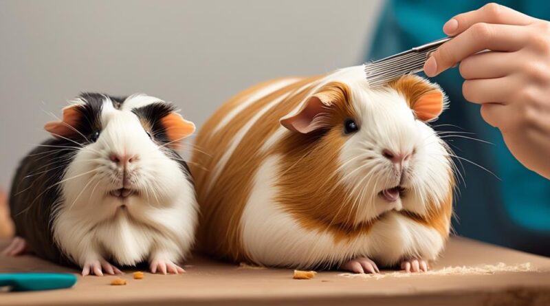 guinea pig grooming guidelines