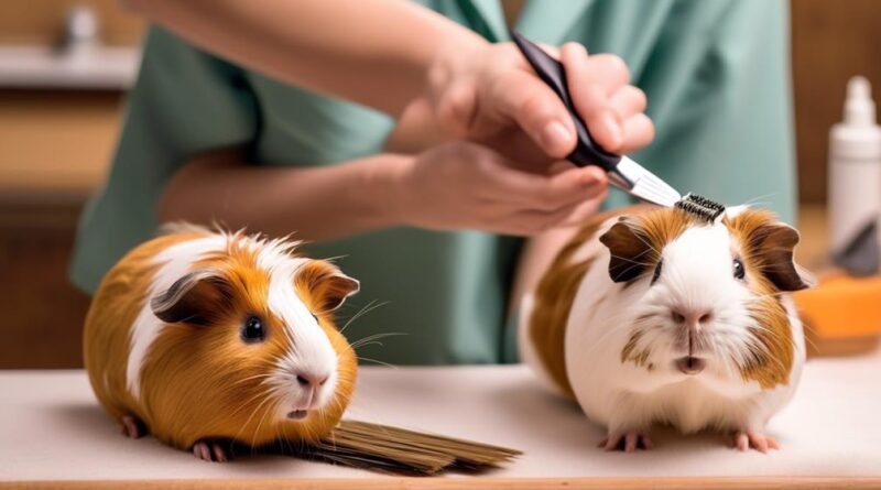 guinea pig grooming techniques