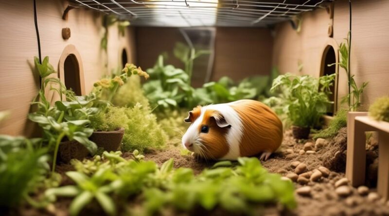 guinea pig habitat safety