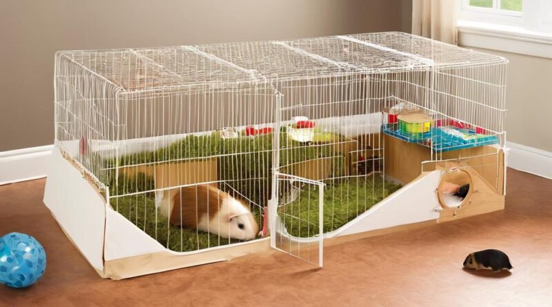 guinea pig habitat setup