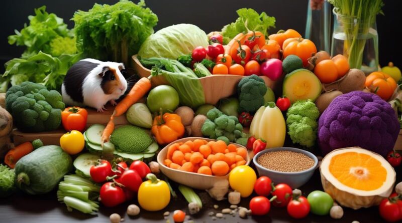 healthy diet options for guinea pigs