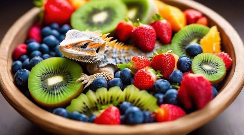 ideal fruits for bearded dragons