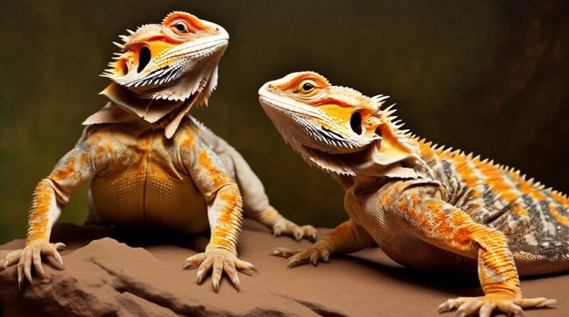 mating success for bearded dragons