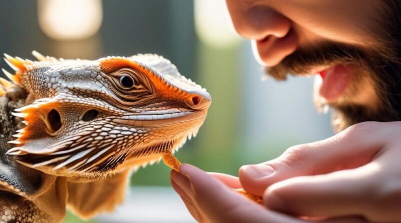 nurturing a close bearded dragon relationship