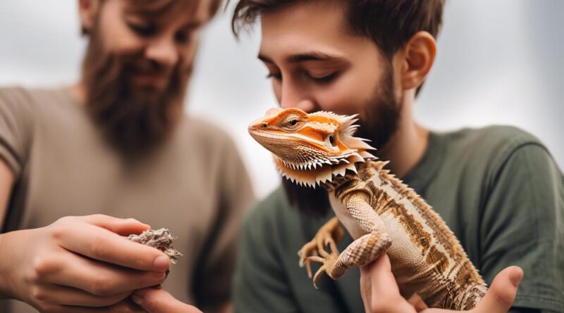 nurturing a relationship with your bearded dragon