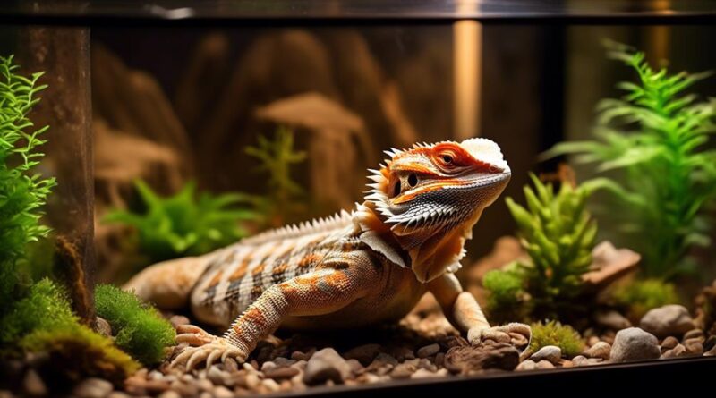 optimal environment for bearded dragons