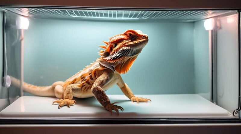 optimal temperature for bearded dragons