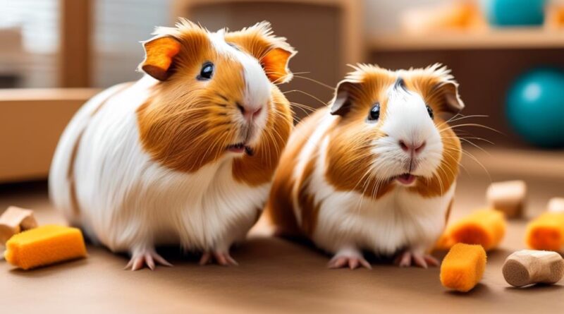 promoting bonding in guinea pigs