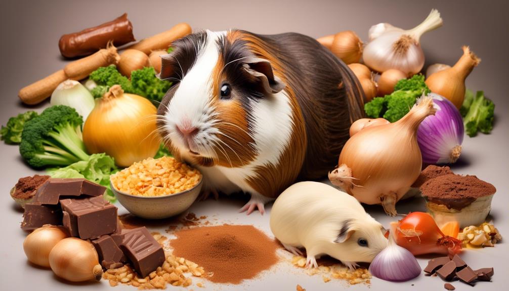 safe diet for guinea pigs