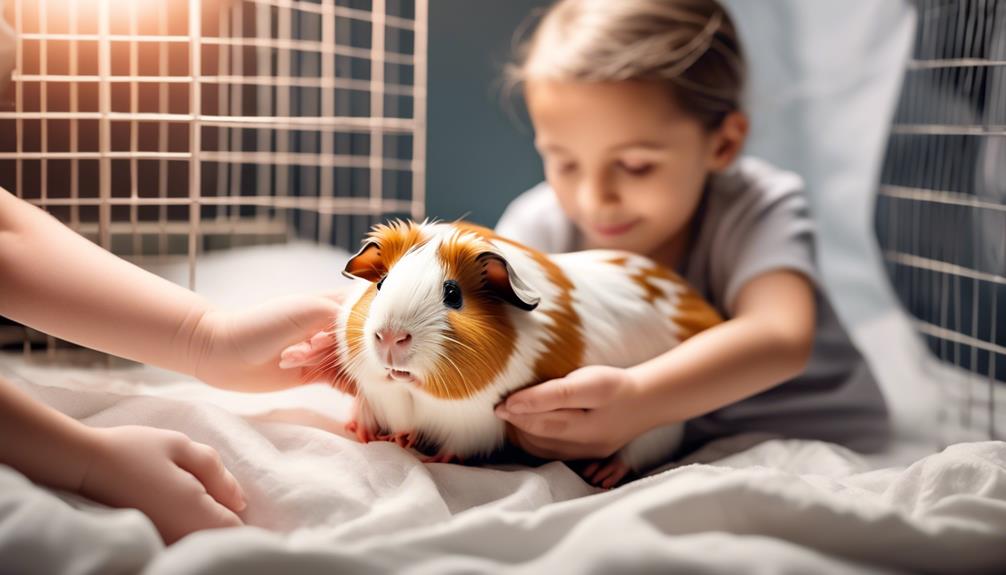 tips for kids guinea pig health and safety