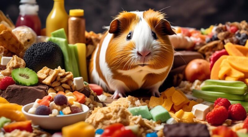 unhealthy eating harms guinea pigs