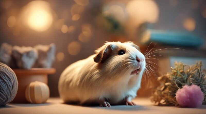 caring for anxious guinea pigs