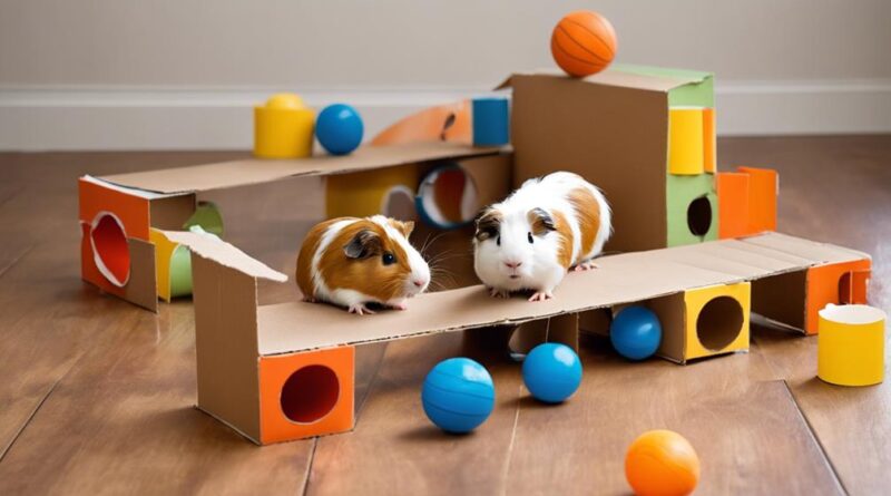 diy exercise toys guinea pigs