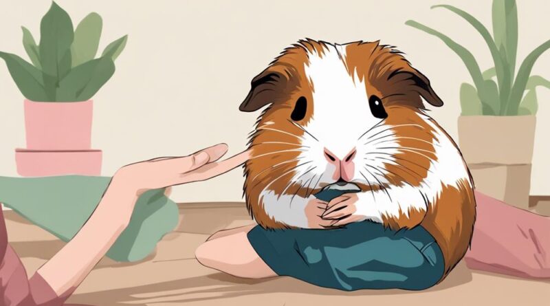 expert guinea pig handling