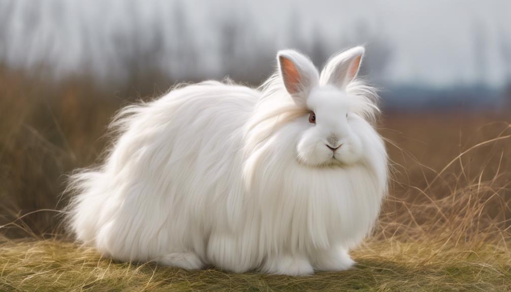 fluffy long haired bunnies