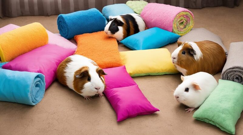 guinea pig bedding choices