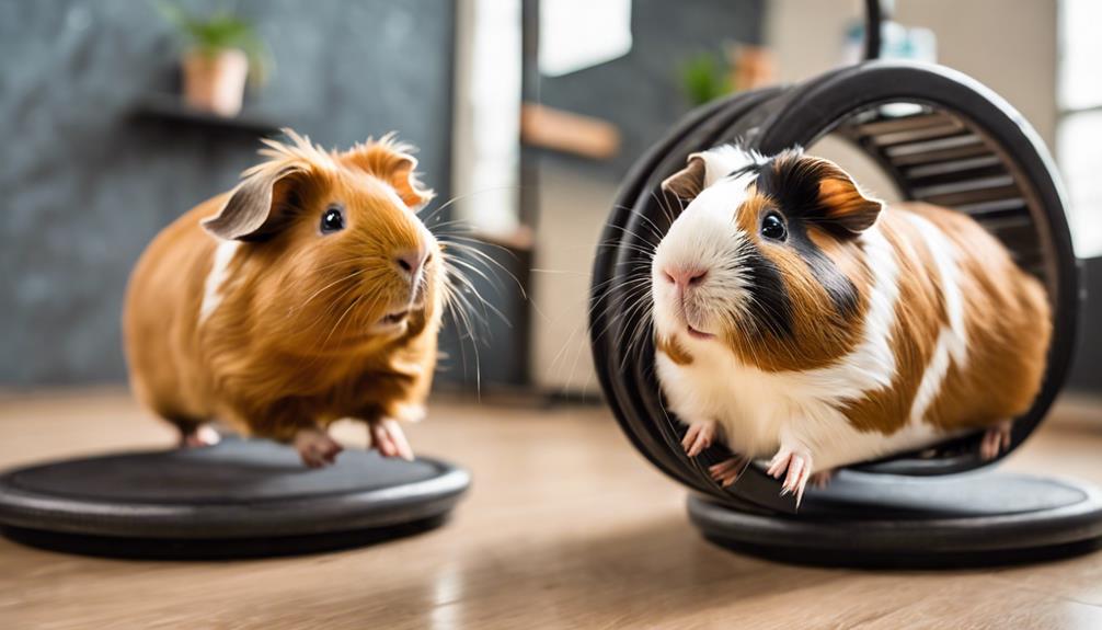 guinea pig exercise training