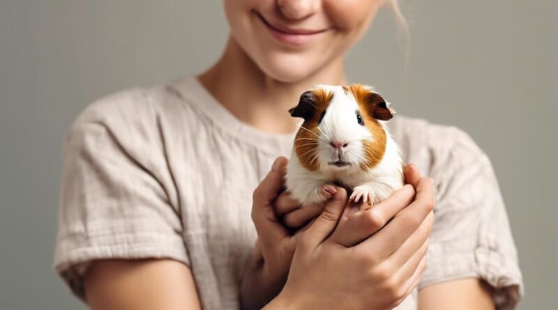 guinea pig handling advice