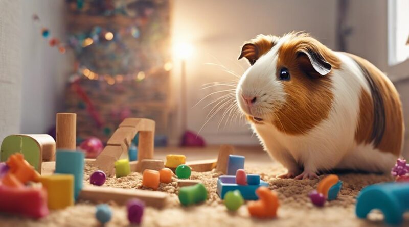 guinea pig indoor exercise