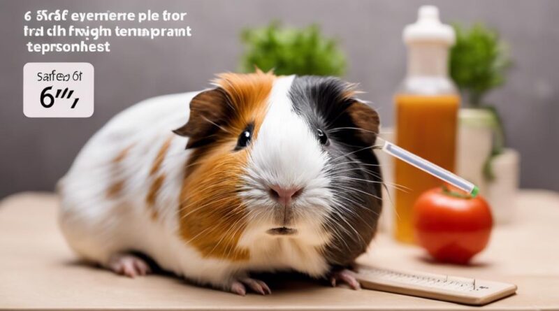 guinea pig temperature care