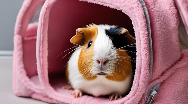 guinea pig travel advice