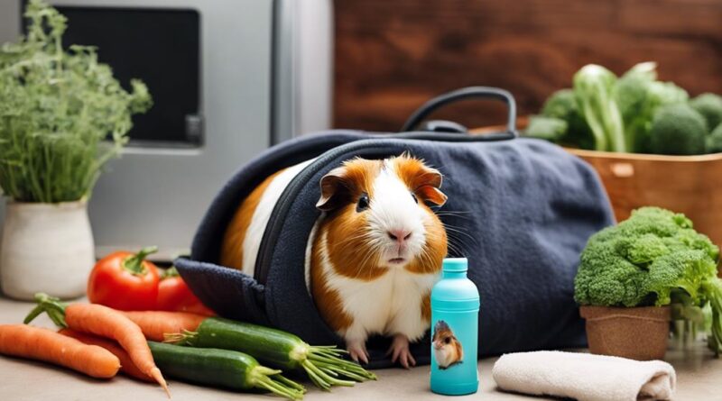 guinea pig travel essentials