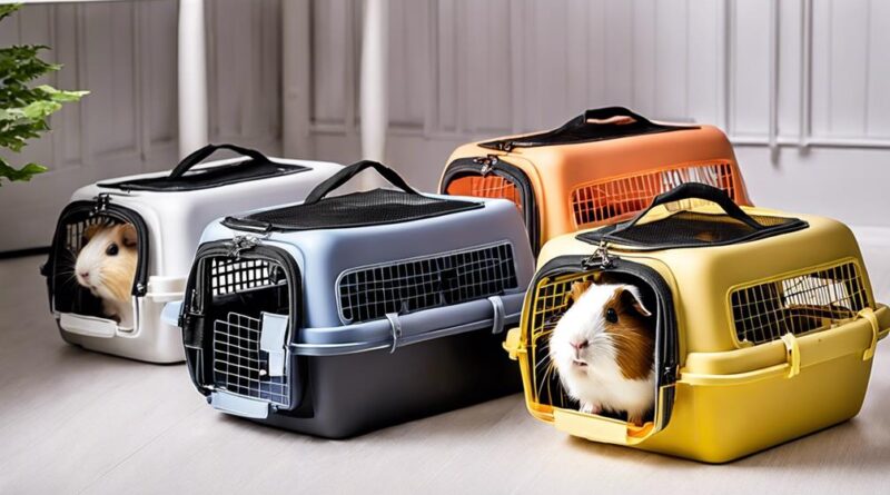 guinea pig travel essentials