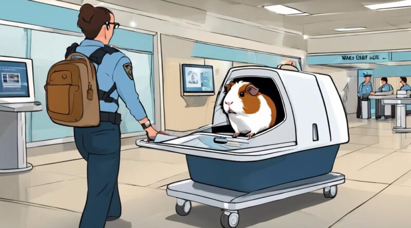 guinea pig travel guidelines