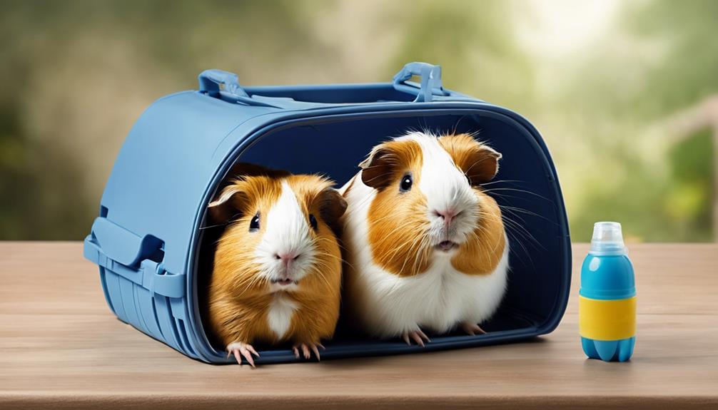 guinea pig travel safety