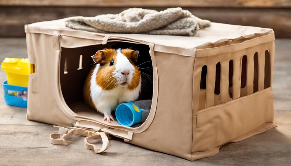 guinea pig travel safety