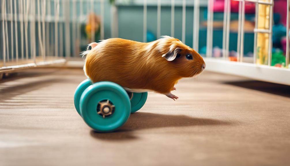 guinea pigs avoid exercise