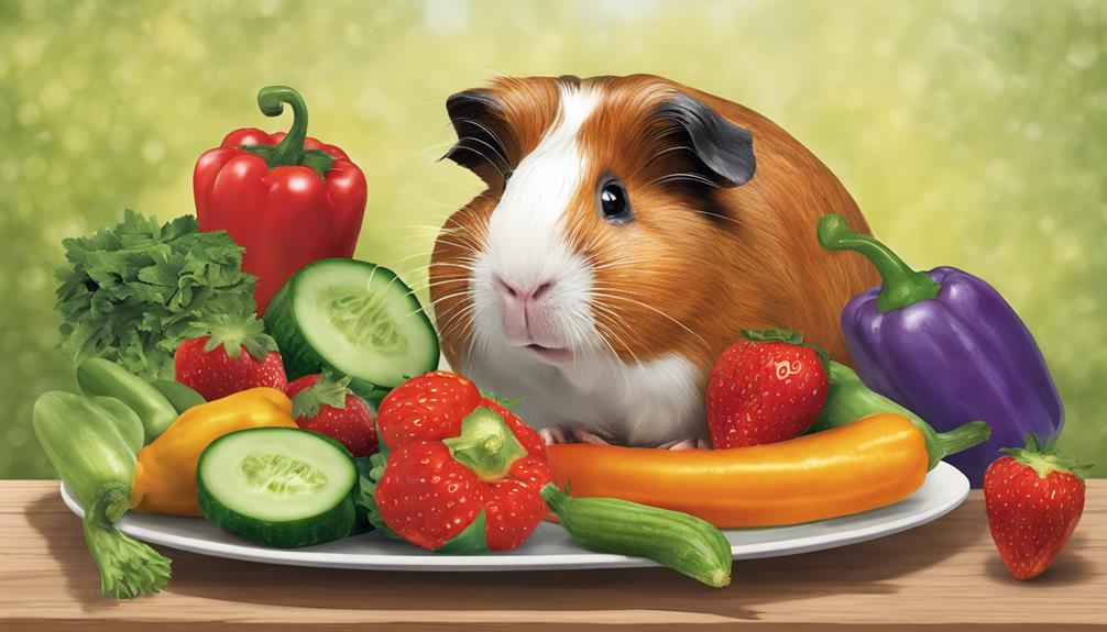 healthy snacks for guinea pigs