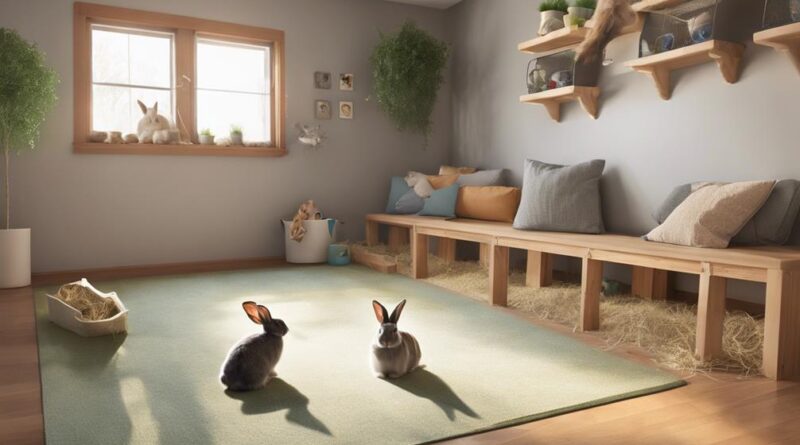 ideal rabbit living spaces