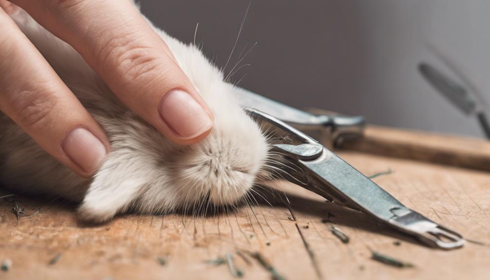 rabbit nail care guide