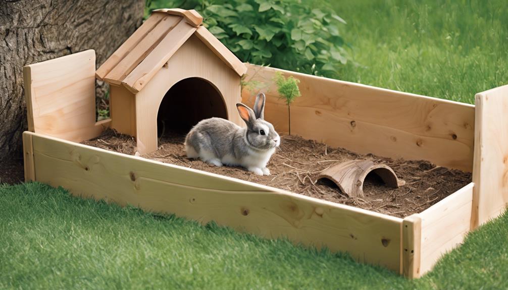 rabbit play area activities