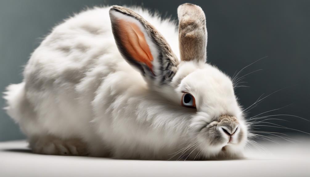 study on rabbit grooming