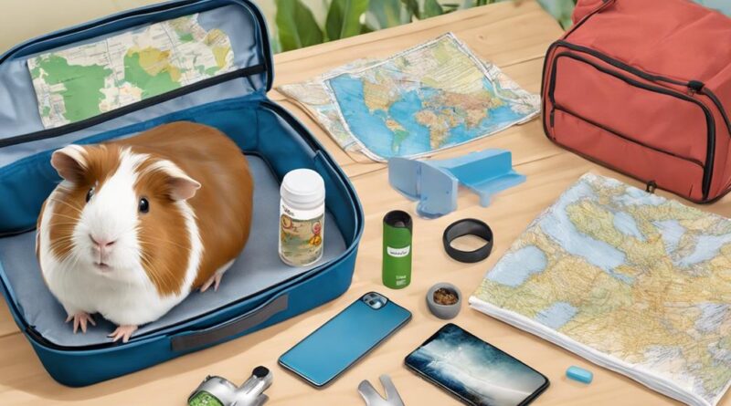 traveling with guinea pigs