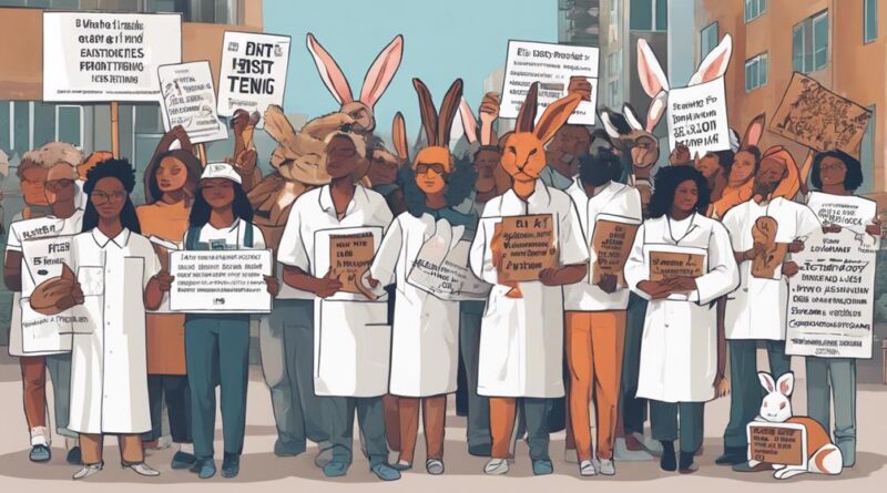 advocacy against rabbit testing