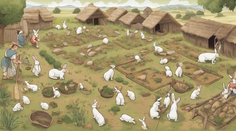 ancient rabbit farming details