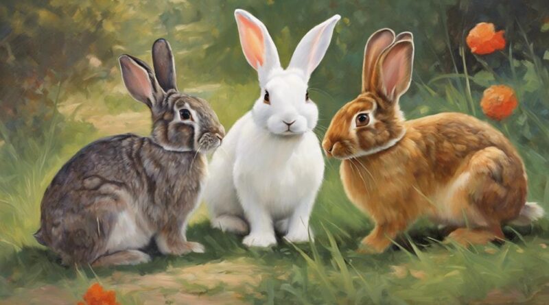 artists excel at rabbit paintings